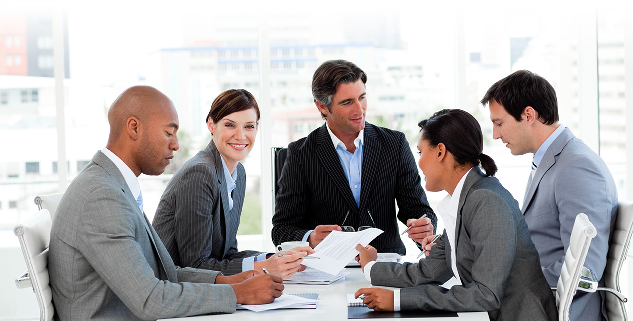 team of businesspeople