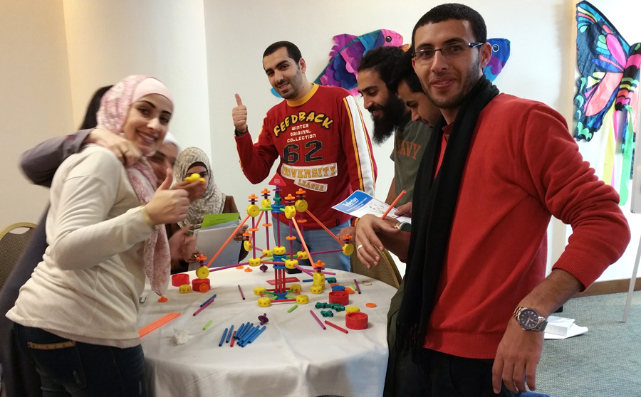 These training participants are actively involved, thereby creating a memory in the limbic system.