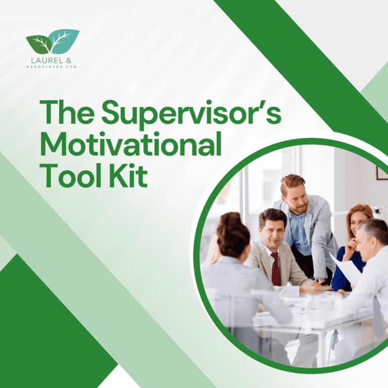 The Supervisor’s Motivational Tool Kit